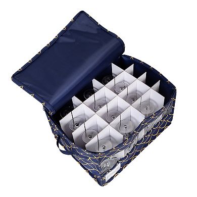 Honey-Can-Do Stemware Storage Box Set