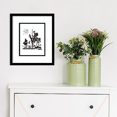 Amanti Art Don Quixote Framed Wall Art