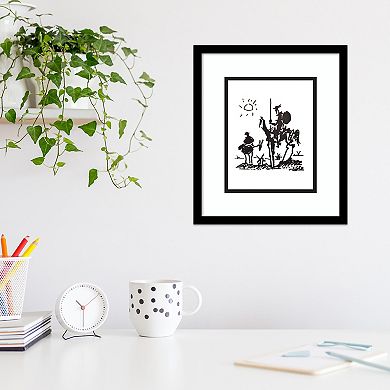 Amanti Art Don Quixote Framed Wall Art