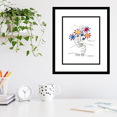 Amanti Art Fleurs Framed Wall Art