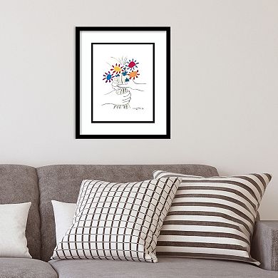 Amanti Art Fleurs Framed Wall Art