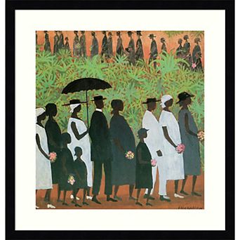 Amanti Art Funeral Procession Framed Wall Art