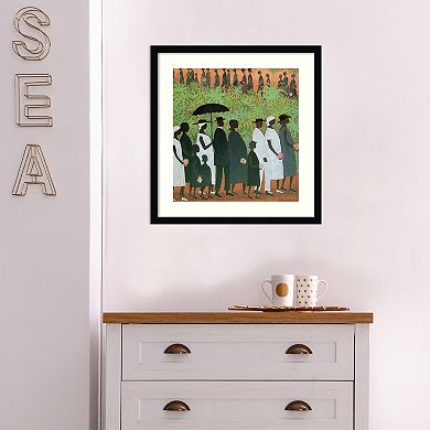 Amanti Art Funeral Procession Framed Wall Art