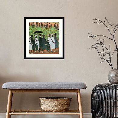Amanti Art Funeral Procession Framed Wall Art