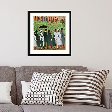Amanti Art Funeral Procession Framed Wall Art