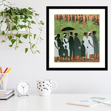 Amanti Art Funeral Procession Framed Wall Art
