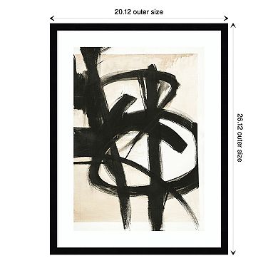 Amanti Art Graphical Shapes Framed Wall Art