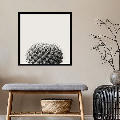 Amanti Art Haze Cactus Succulent Framed Wall Art