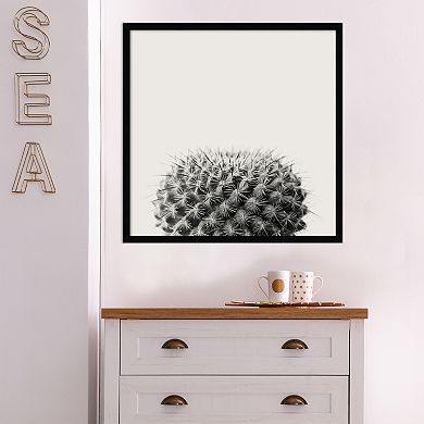 Amanti Art Haze Cactus Succulent Framed Wall Art