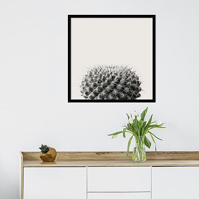 Amanti Art Haze Cactus Succulent Framed Wall Art