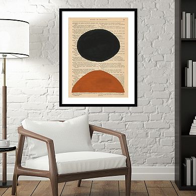 Amanti Art Modern Prose III Framed Wall Art
