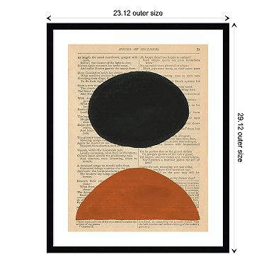 Amanti Art Modern Prose III Framed Wall Art