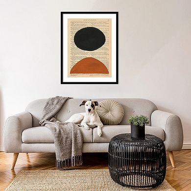 Amanti Art Modern Prose III Framed Wall Art
