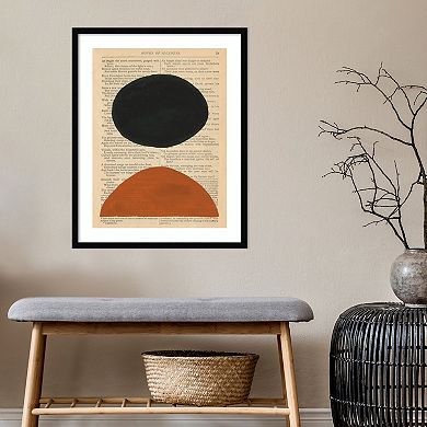 Amanti Art Modern Prose III Framed Wall Art