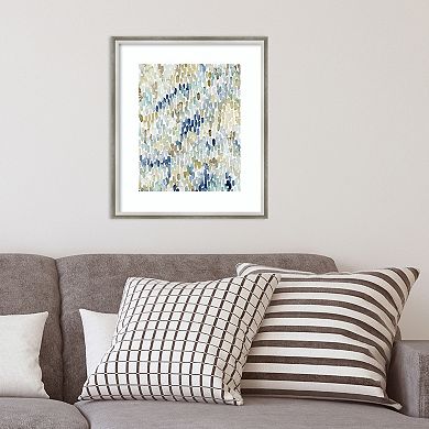 Amanti Art River Wavelets I Framed Wall Art