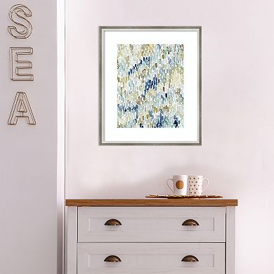 Amanti Art River Wavelets I Framed Wall Art