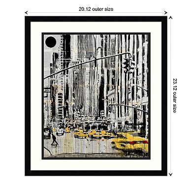 Amanti Art Somewhere in New York City Framed Wall Art