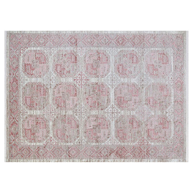 Couristan Marblehead Bokhara Area Rug, Pink, 8X10 Ft