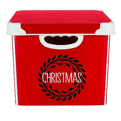 Simplify Christmas 60 Ornament Storage Tote Bin