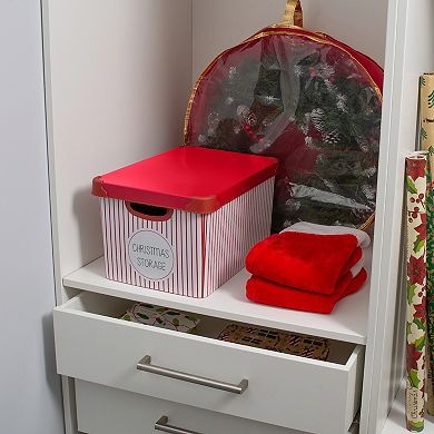 Simplify Christmas 60 Ornament Storage Tote Bin
