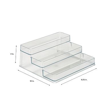 Simplify 3 Tier Cabinet Organizer In Clear