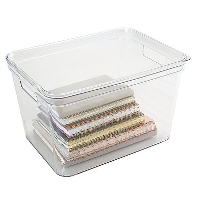 Simplify Large Lidded Storage Bin