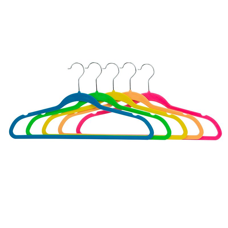 Simplify Slim Velvet Hangers, 25 Pack