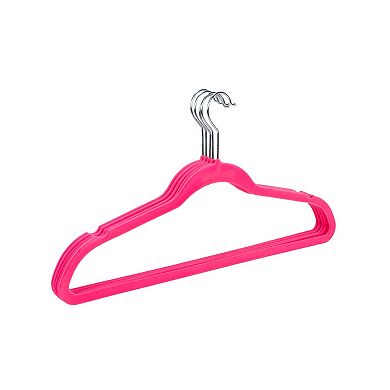 Simplify 25 Pack Slim Velvet Hangers