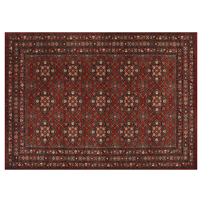 Couristan Old World Classics Royal Afghan Antique Red Area Rug, 6.5X10 Ft