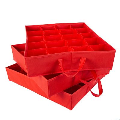  Ornament 5個セット　※箱シミあり Simplify 60 Ornament Storage Box