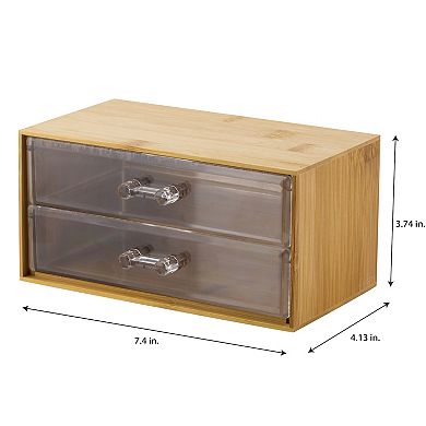 Simplify 2 Tier Cosmetic & Jewelry Chest