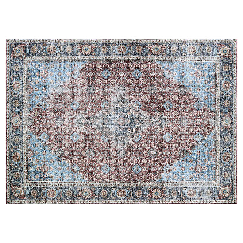 Couristan Pasha Nahavand Cabernet Area Rug, Red, 8X10 Ft