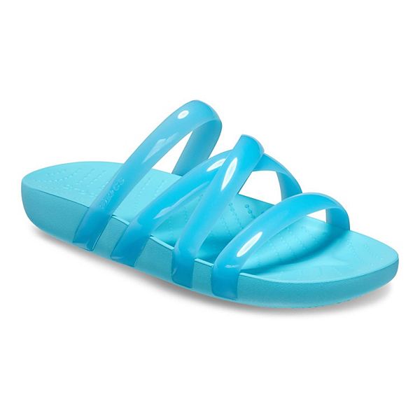 Crocs Splash Shine Women's Strappy Slide Sandals