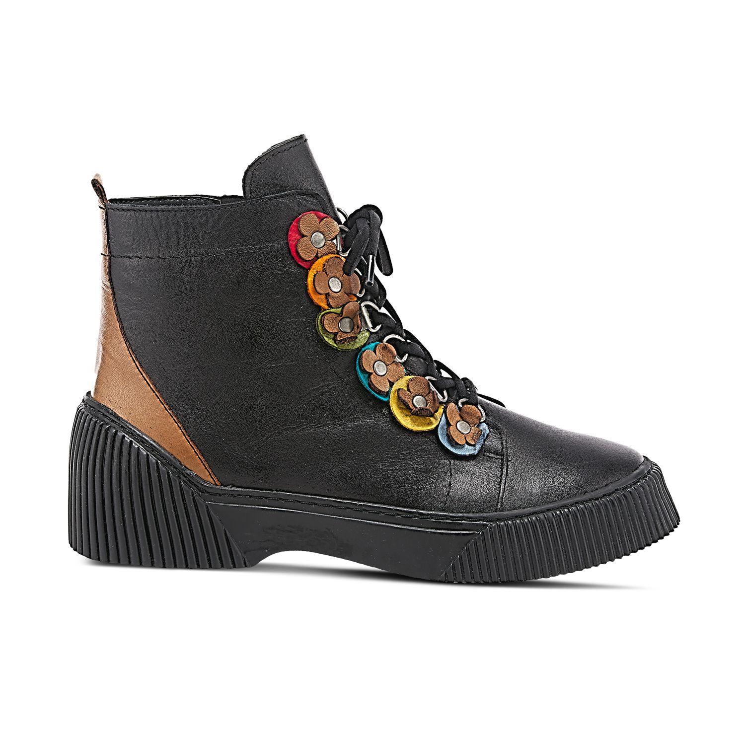 thumbnail image 2 of Spring Step Colorful Leather Booties - Yeba 2 of 13