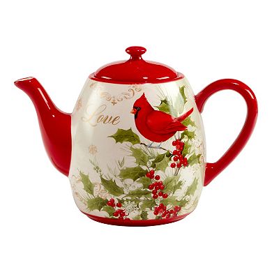 Certified International Winters Medley Teapot