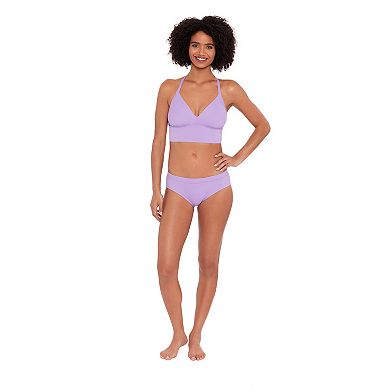 Women's Eco Beach Rib Longline Bralette Swim Top