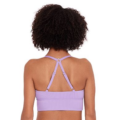 Women's Eco Beach Rib Longline Bralette Swim Top