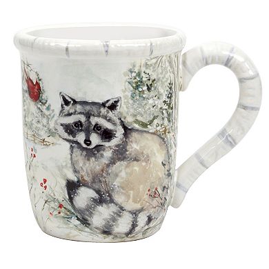Certified International Winters Walk 4-pc. Mug Set