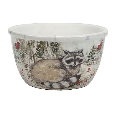 Certified International Winters Walk 4-pc. Ice Cream Bowl Set