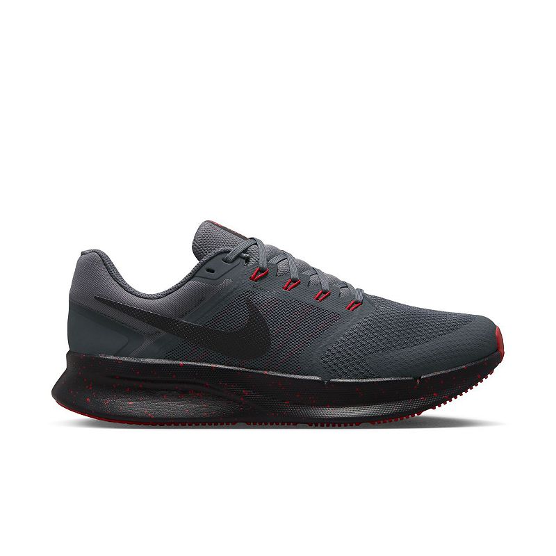 Nike Run Swift 3 Men's Road Running Shoes, Size: 13, Dark Gray Red