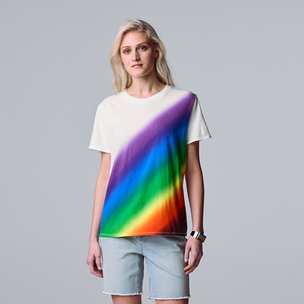 Women's Simply Vera Vera Wang Pride Graphic Tee