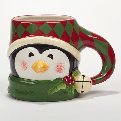 Certified International Holiday 4-pc. Mug Set