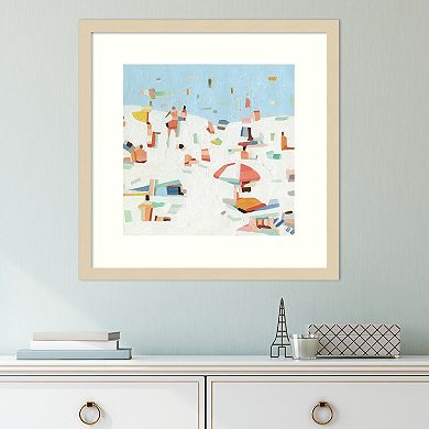 Amanti Art Summer Confetti III Framed Wall Art