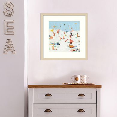 Amanti Art Summer Confetti III Framed Wall Art