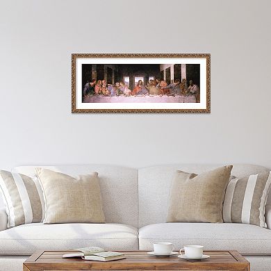 Amanti Art The Last Supper Framed Wall Art