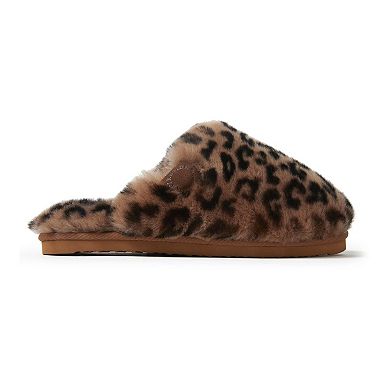 Dearfoams Fireside Shelly Beach Scuff Women's Slippers