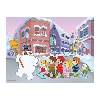 Gamewright Frosty the Snowman Follow Frosty 100-Piece Puzzle