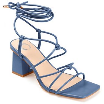 Journee Harpr Women's Strappy Heel Sandals
