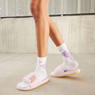 nike women's adjustable slides