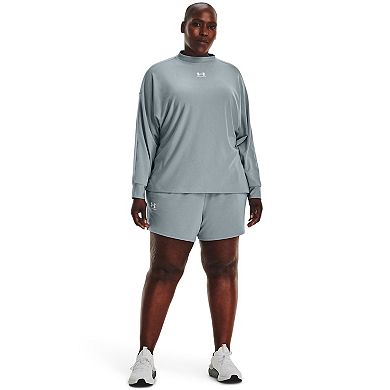 Plus Size Under Armour Rival French Terry Shorts